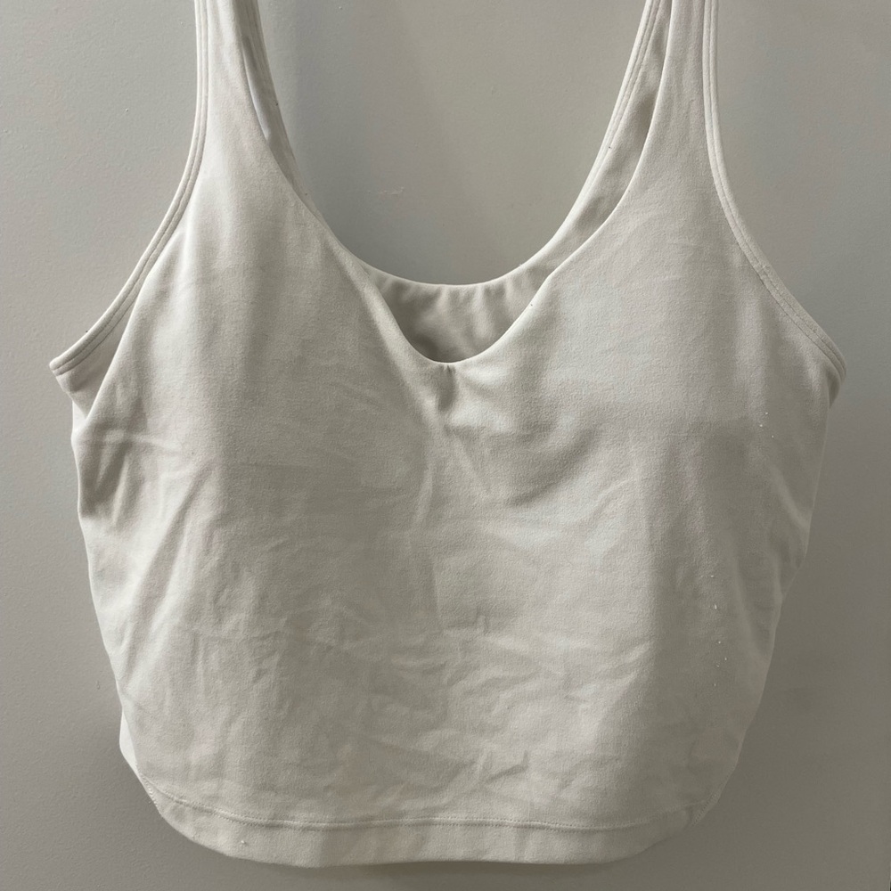 lululemon Align White Tank Top